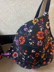 Floral Print Lightly Padded Bra
