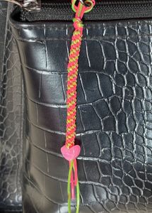 Heart Charm Scooby Keychain