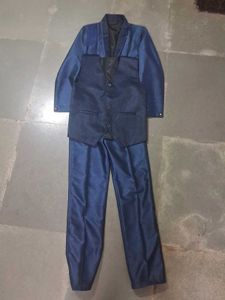 Men's Blue Suit Set