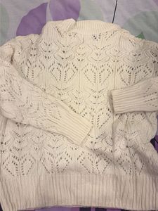 Cream Cable Knit Jumper