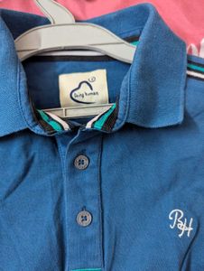 Men's Blue Polo T-Shirt