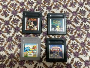 Vintage Game Boy Cartridges, working