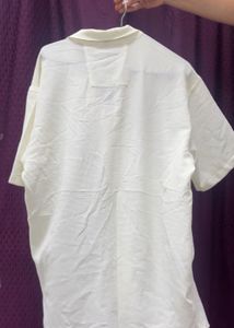 Classic Cream Short Sleeve Shirt