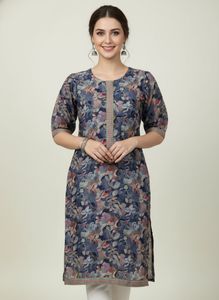Beautiful Floral Print Kurta