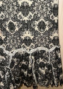 Vintage Floral Print Dress