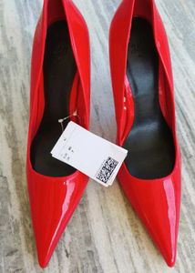 H&amp;M Red Pointed Heels