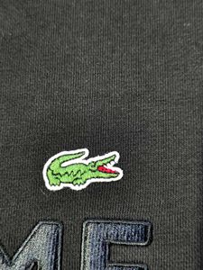 Supreme X LACOSTE Crewneck Black Sweatshirt