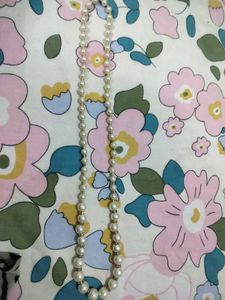 white pearl maala pack of 2