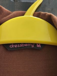 Brown Crop Top with Pockets