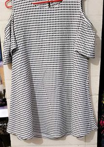 Very Beautiful Cut Shoulder Sleeve Dress
