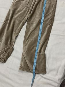 Velvet Wide Leg Pants