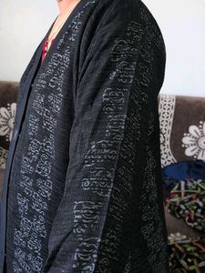 Elegant Black Abaya Style Gown
