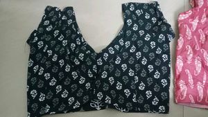Printed Cotton Blouses - Pack of 2