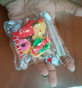 Keychain Kawaii Eraser