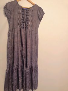 Grey Maternity Dress For Women