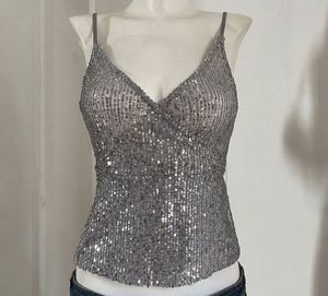 Zara Sequin Wrap style Top