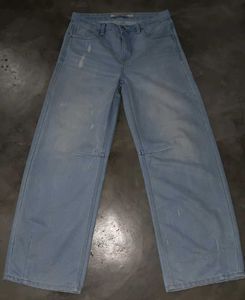 Light Wash Wide Leg Jeans