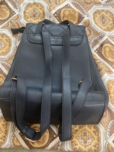 Dune London Quilted Backpack - Navy