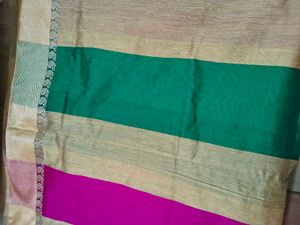 Vibrant Checked &amp; Royal Blue Sarees