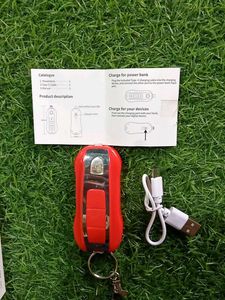 Emergency Car Key power bank usb port lighting