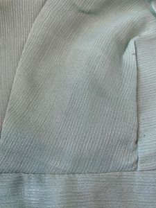 Shaded Shimmering Georgette Saree In Self Print