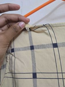 Yellow Checkered Dress