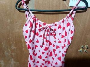 Cute Pink Heart Dress