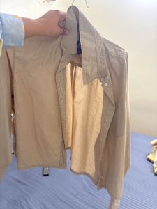 Men's Classic Beige Shirt