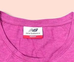 New Balance Pink Athletic T-Shirt