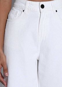 White Wide Leg Pant