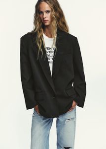 Zara Women Black Blazer