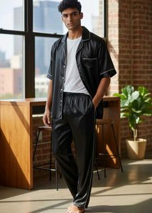 Men's silk night shirt buy1 get 1