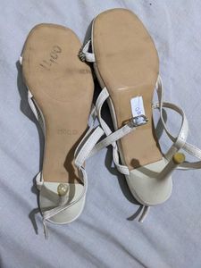 Rhinestone strappy heels Size 37