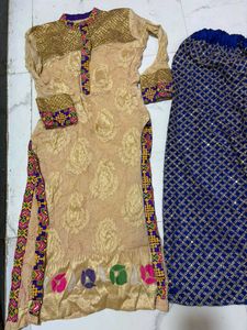 Elegant Embroidered Kurta Set