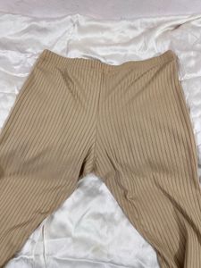 Korean stretchable beige  Leggings