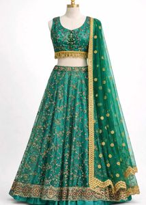 Lehenga Choli with Beautiful embroided Dupatta