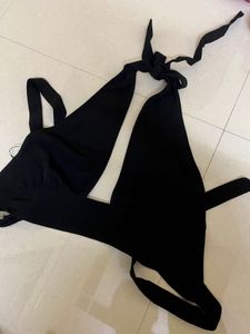 🖤H&M Backless Halter Neck Tie Top