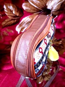 Heart-Shaped Crossbody Bag