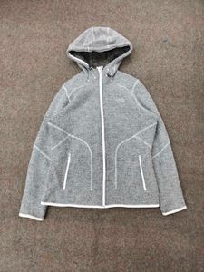 The North Face Gray Fleece Hoodie