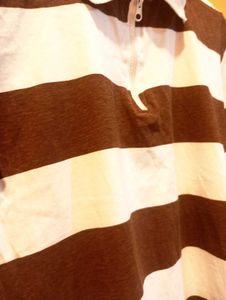 Striped Polo T-Shirt