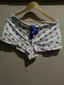 Cute Star Print Pajama Shorts