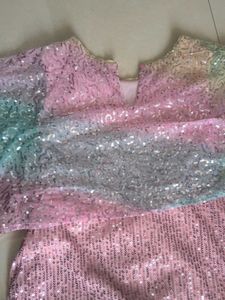 Sparkling Rainbow Sequin dress