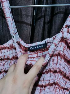 Zara Striped Maxi Dress