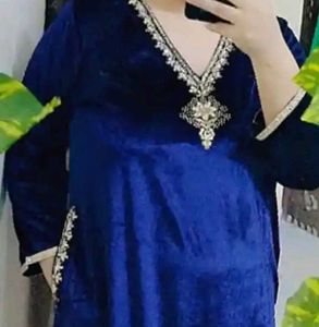 💓shae by Sassafras Elegant Velvet Kurta