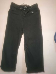 H&amp;M Dark Wash Wide-Leg Jeans