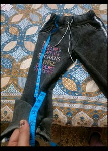 Stylish Washed Fleece Pants in 32 waist