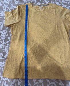 Jockey - Yellow Heathered Tee