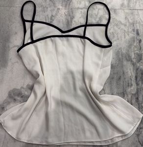White strapy flowy Top