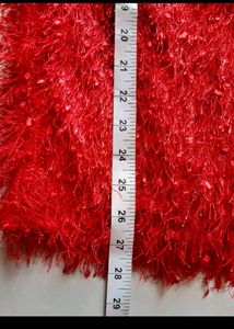 Trendy Red Rucha Dress