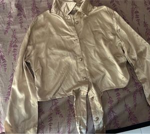 Silk Button-Down Shirt